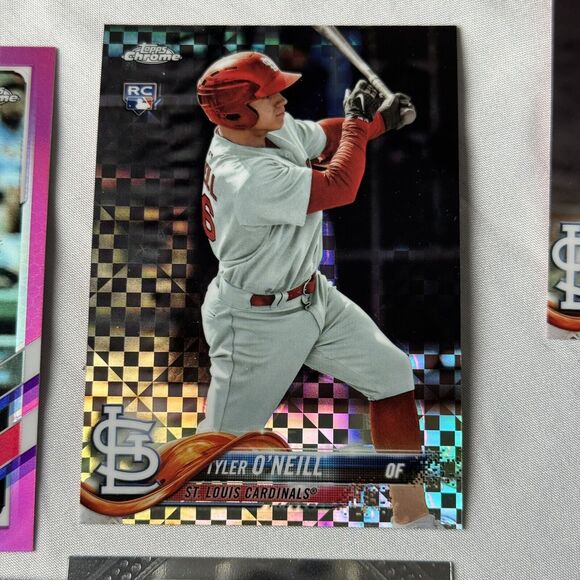 St. Louis Cardinals 40 Card Lot NM HOF Chrome Refractors 2021 Molina O’Neill RC - Picture 3 of 12